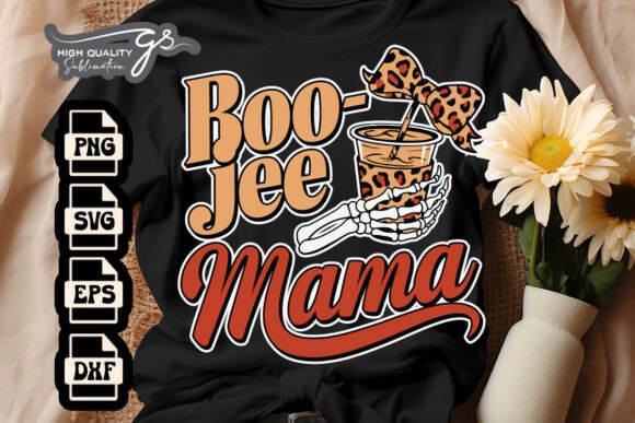 Boo-Jee Mama Leopard Tumbler SVG