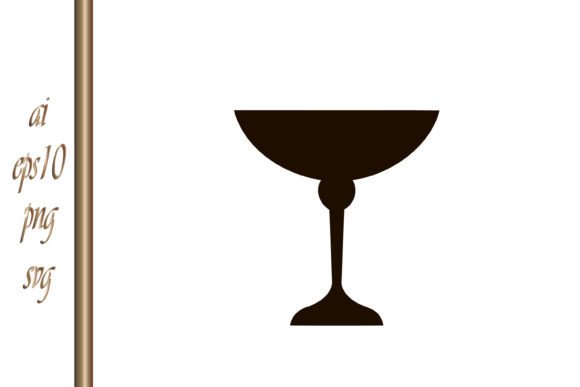 Ice Cream Cup Icon Stencil Drink Clipart