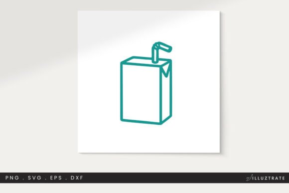 Juice Cup SVG Cut File Clipart PNG